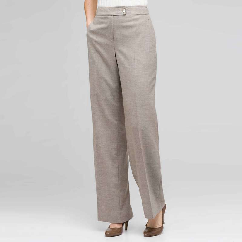Flat Front Classic Pant, Stone Multi, large image number 0